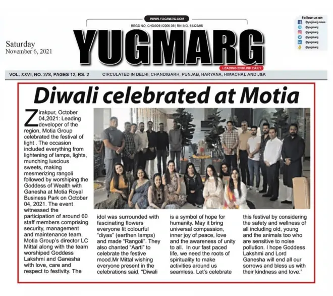 Motia Group - Top Builder in Mohali